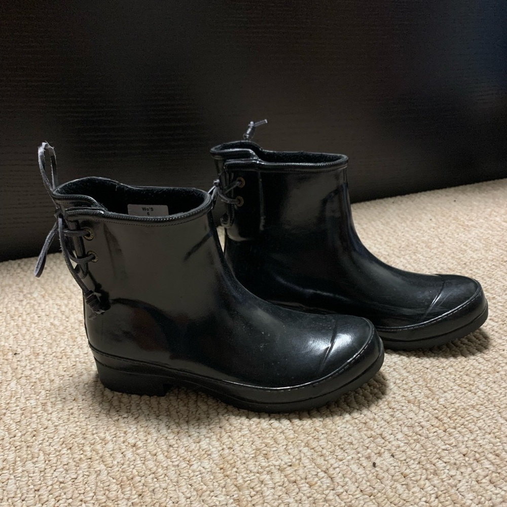 Sperry Walker Turf Rain Boot Black